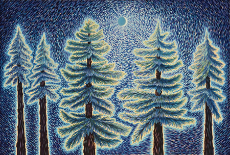 Tree Line Night Energies